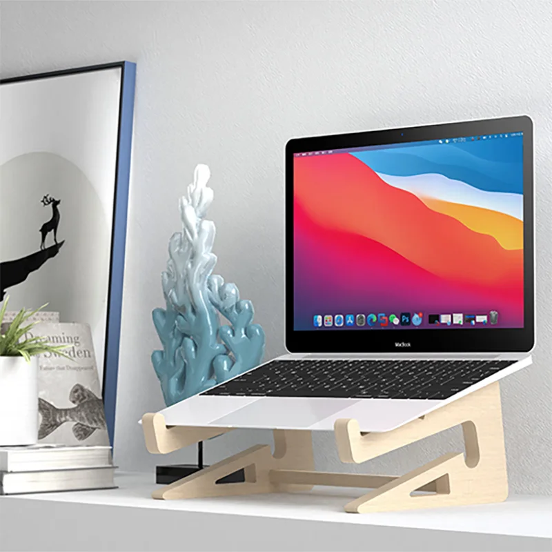 деревянная подставка для но