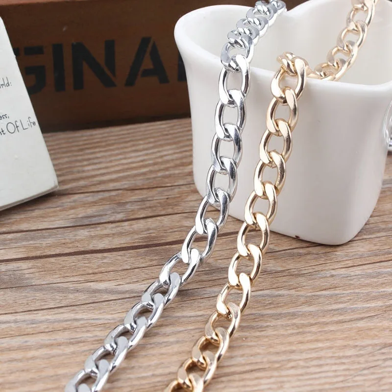 

2meters Diy Accessories Bracelet Necklace Bag Chain 9*13*2mm Thick Chain Special Color Retention By Electroplating