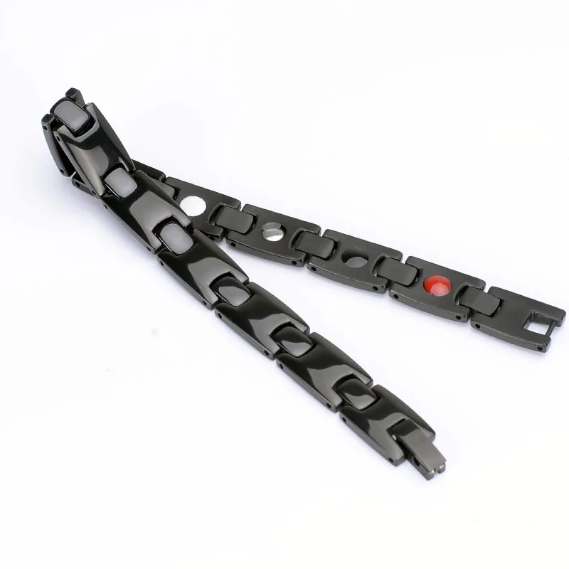 Магнитный браслет из титановой стали для мужчин и женщин|Браслеты с голограммой|