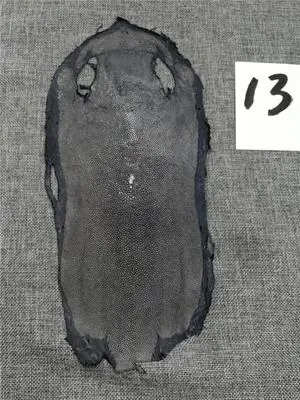 5 1 шт., черная настоящая кожа ската, кожа, черная кожа, толщина около 1,1 мм - Цвет: 5