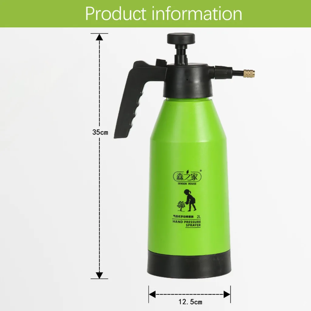 

Watering Can Automatic Air Pressure Spray Can 2l Plant Flower Watering Pot Spray Bottle Garden Sprayer Hairdressing