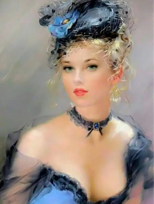 

Diamond Painting Beautiful Woman Diamond Embroidery Sale Full Square Rhinestone Picture 5D Mosaic Home Decoration Gift