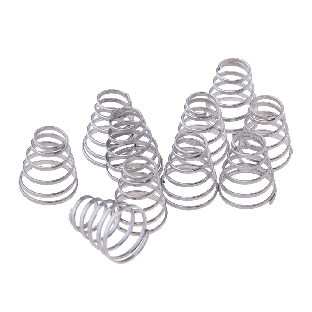 

10 Count Bike Quick Release Spring Wheel Skewer Hub Replacement Springs Part