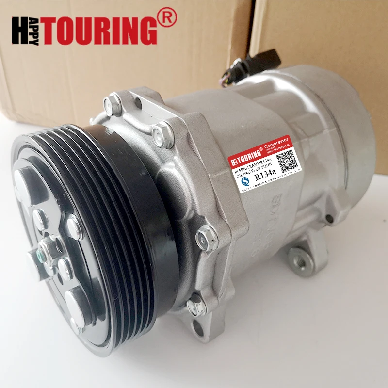 Компрессор переменного тока для Audi A3 TT Volkswagen Beetle Golf Polo Bora Caddy 1J0820803A 1J0820803B 1J0820803L