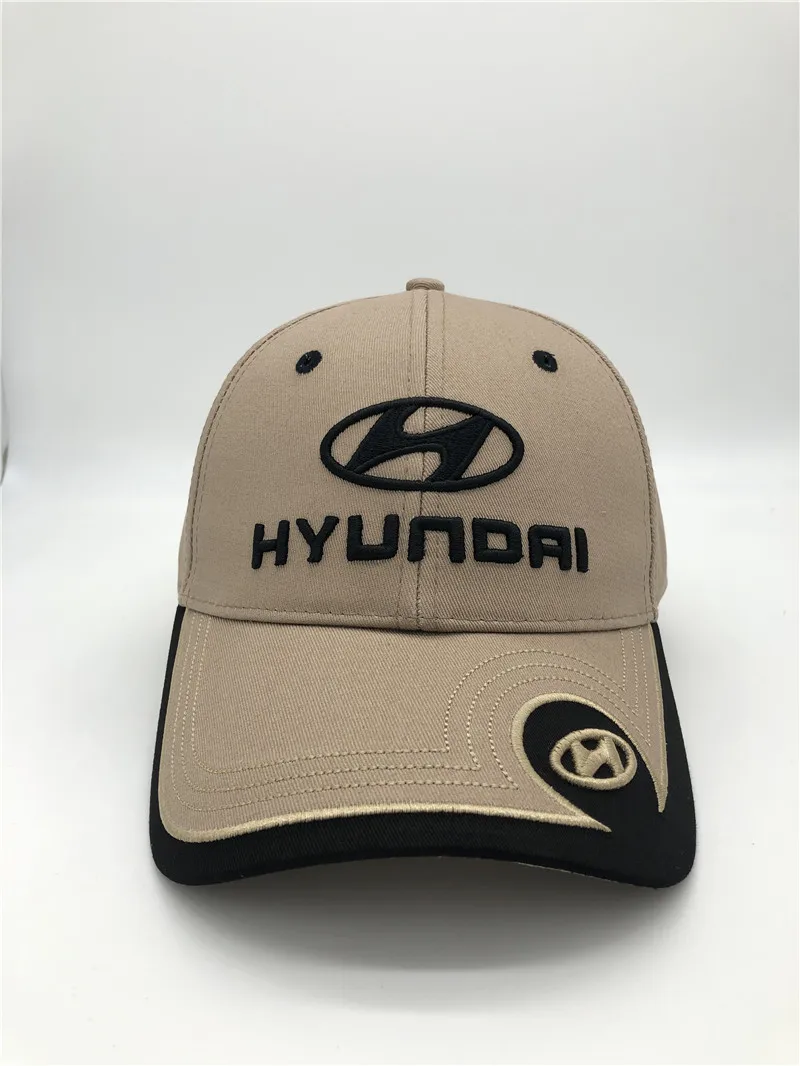 Новинка 2019 бейсболка с вышитым логотипом HYUNDAI регулируемая капюшоном для мужчин