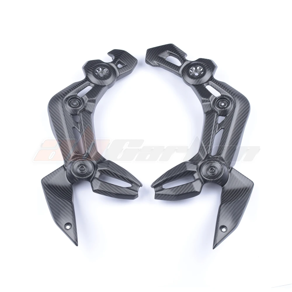 

Motorcycle Under Frame Side Panels Cover Cowl Farings Carbon Fiber Forged For Kawasaki Z900 RS 2017-2019