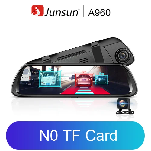 A960 No TF Card Junsun A960 Android 8.1 4G видеорегистратор GPS регистратор WiFi dash cam зеркало 9,88" видеорегистраторы автомобильные зеркало регистратор авторегистраторы зеркало видеорегистратор видеорегистратор зеркало - Название цвета: A960 No TF Card