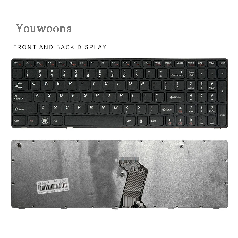 

Новая клавиатура для ноутбука Lenovo G570, G575G, Z560, Z560A, Z565, G575GX, G575, G770, G780