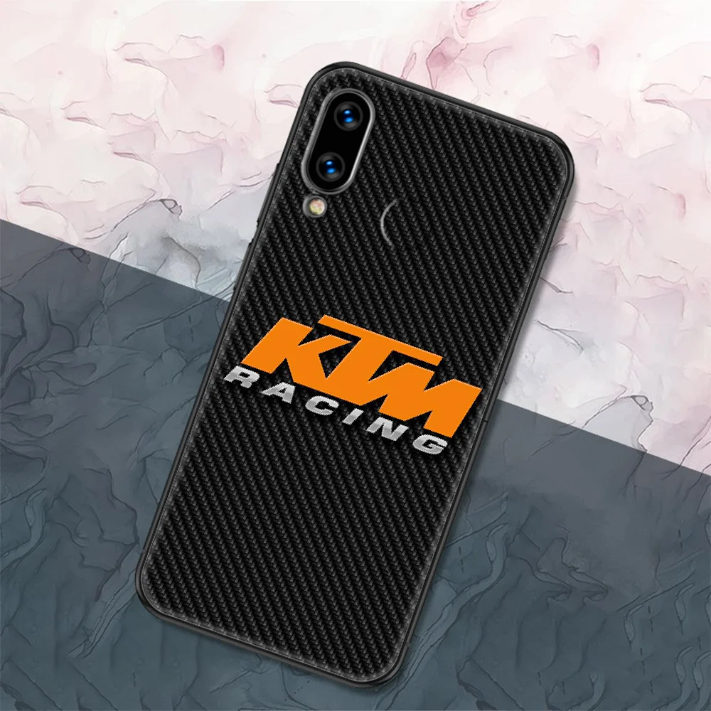 

K T M Motorcycle Phone case For Huawei Honor 6 7 8 9 10 10i 20 A C X Lite Pro Play black luxury Etui pretty hoesjes fashion