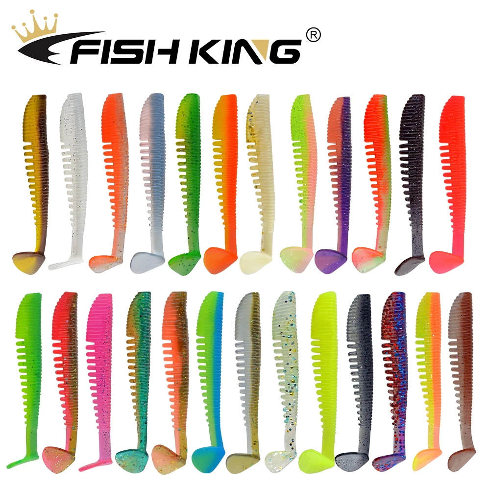 FISH KING приманки Awaruna для рыбной ловли 75 мм/3 5 г искусственные воблеры мягкие Shad карп