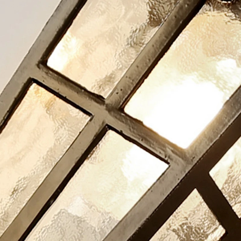 

Outdoor Wall Lamp 45cm H Exterior Wall Lantern Waterproof Wall Lamp Porch Lamp, Wall-Mounted Water Glass Lampshade