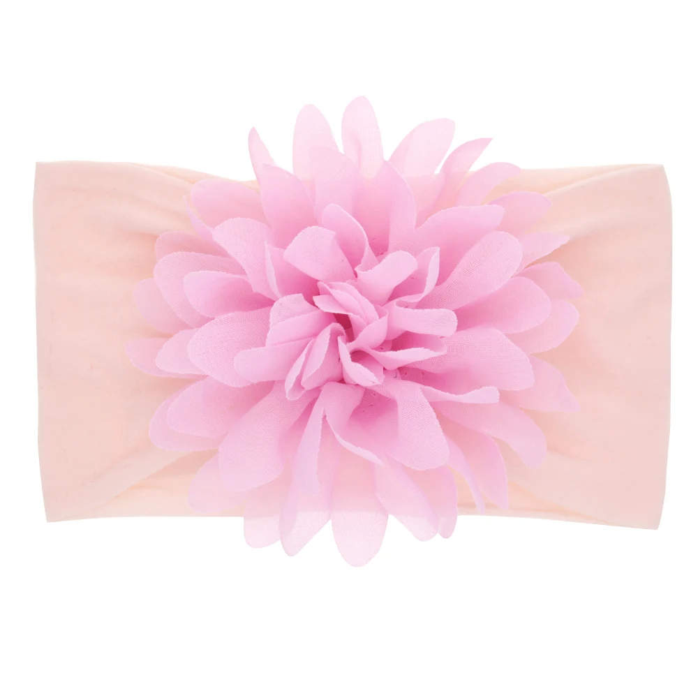 

Chiffon Floral Rose Winter Printed Butterfly Knotted Headwear For Women Headband For Girls Hair Accessories Holiday Party