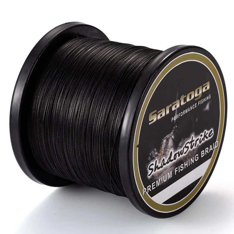 Саратога Сверхпрочный материал из Японии 1500 м/1650 ярдов 8 жил 30-100lb 100% PE плетеная