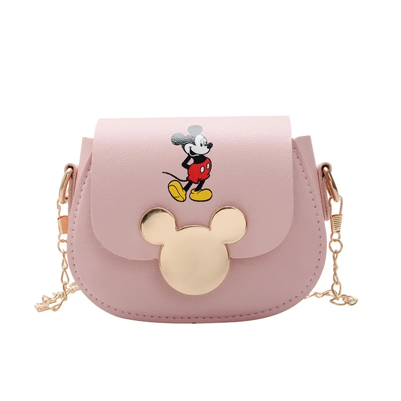 Disney Minne Children's cute fashion shoulder bag girl mini messenger coin purse princess Mickey mouse small round | Игрушки и хобби