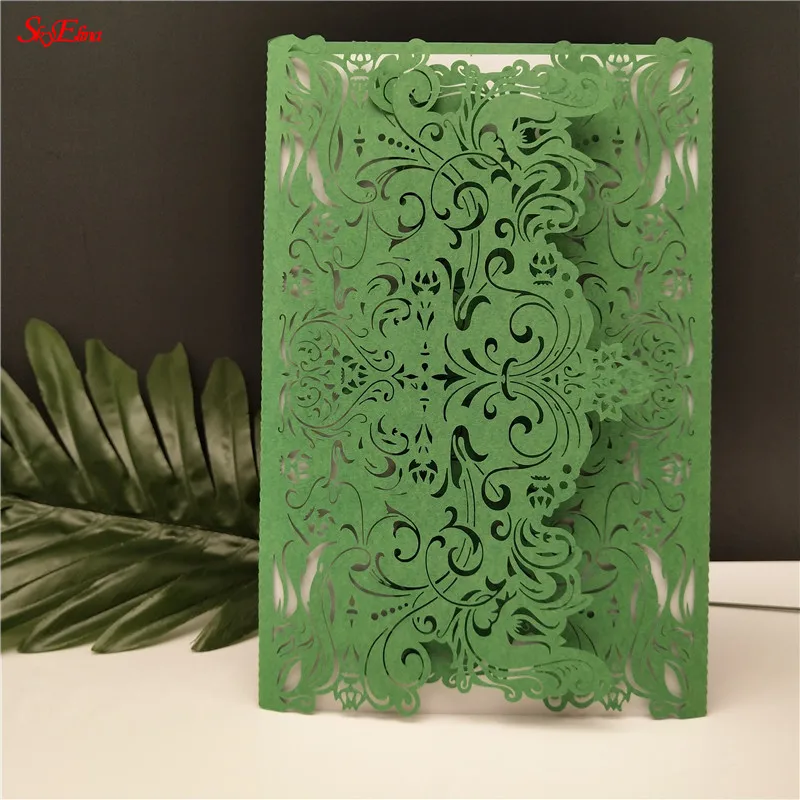 10/30 шт. свадебные пригласительные открытки | Дом и сад