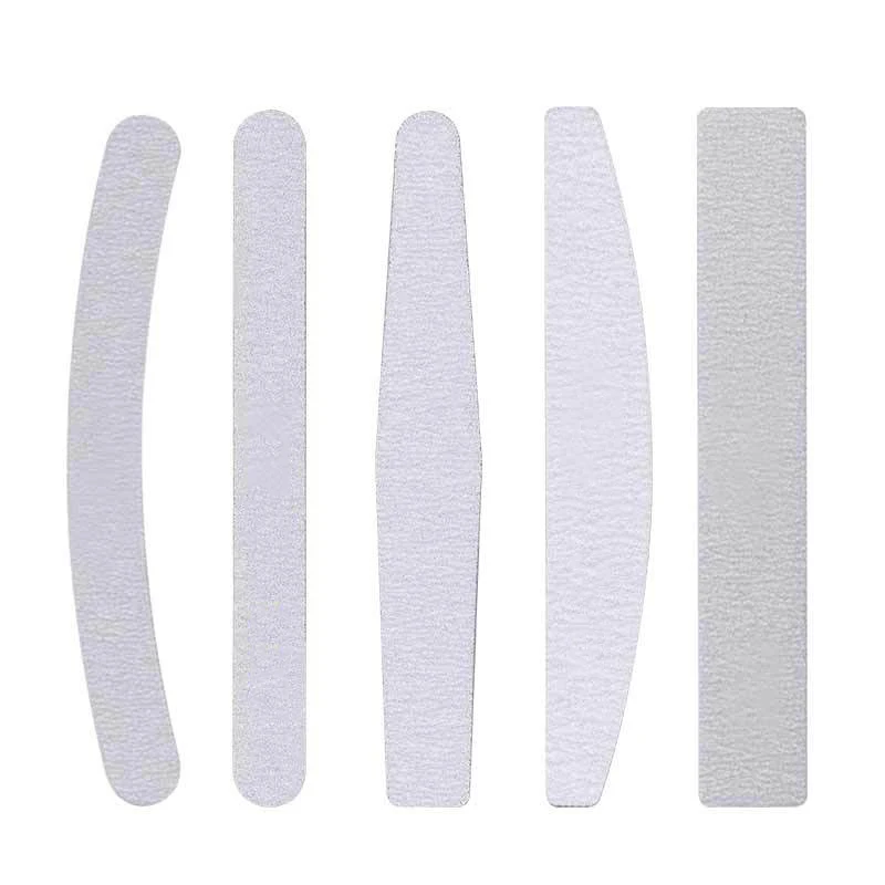 

GAM-BELLE 5Pcs/10Pcs Sandpaper Nail File Professional Nails Files Lime 100/180 Double Side Sanding Buffer Block Nail Care Tool