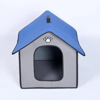 foldable storage convenient dog house cat nest outdoor waterproof pet cage outdoor pet house doghouse cathouse pet supplies