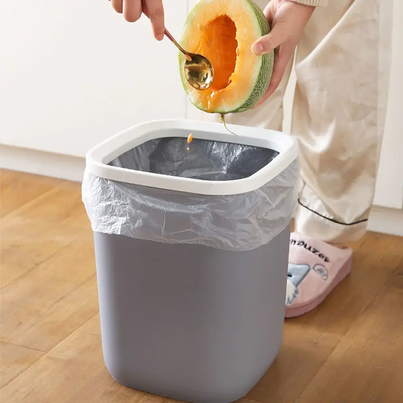 

Reciclagem de lixo lixo balde de cozinha reciclagem de lixo para armazenamento e pedido zero residuos banheiro lixeira quarto r