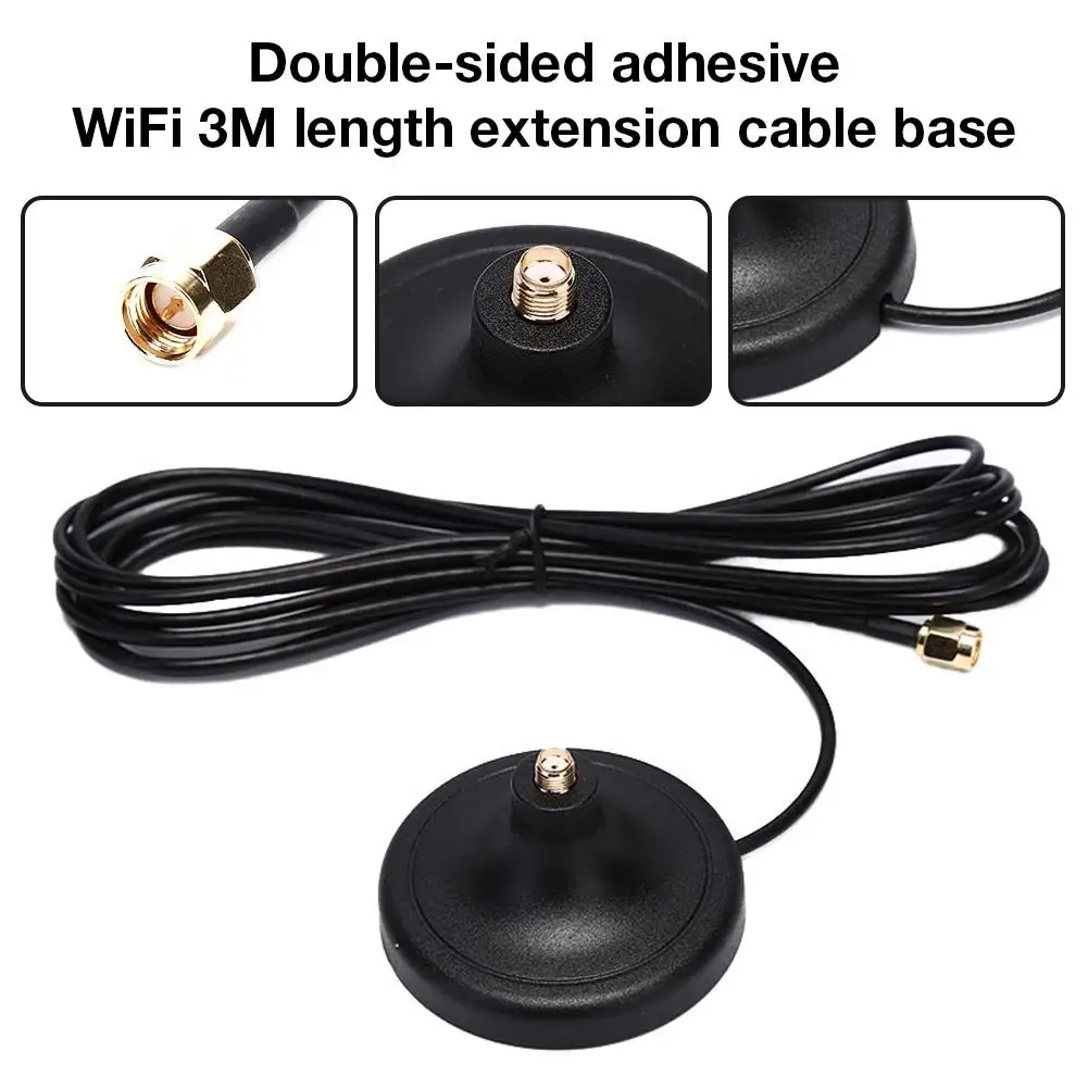2 4G антенная база WIFI3 метр Удлинительный кабель SMA внутренняя игла к гнезду