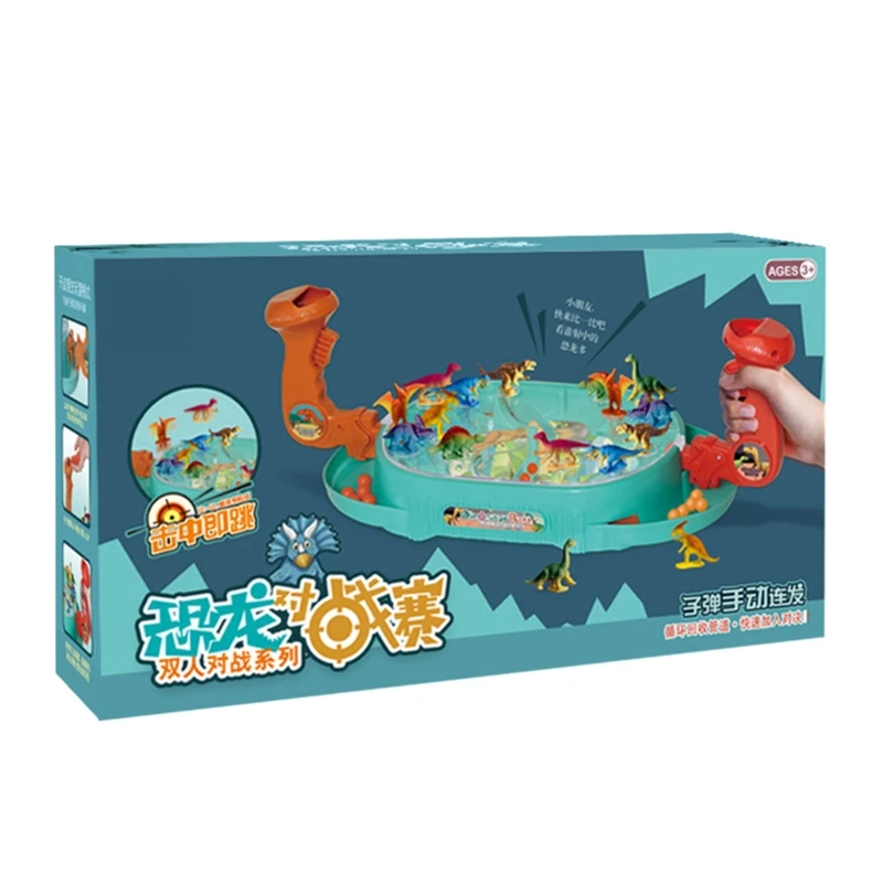 

Desktop Two-player Battle Dinosaur Competitive Game Parent-child Interactive Educational Gift Great Gift for Girls Boys