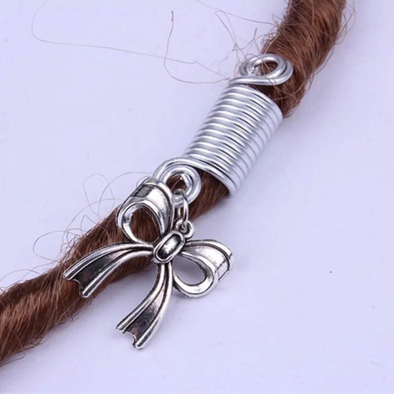 Набор серебряных колец для наращивания волос 5 шт. | Красота и здоровье