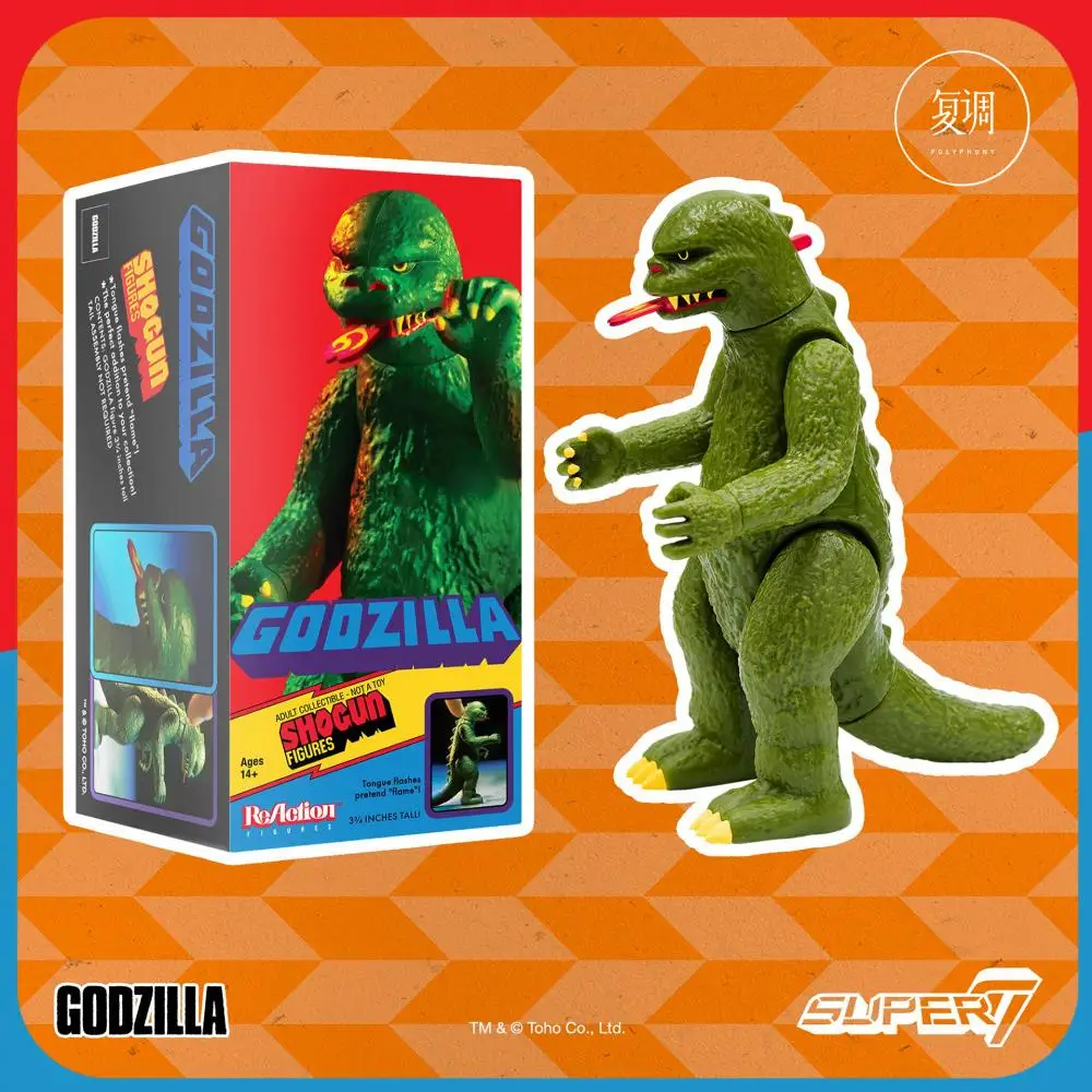 

Super7 Godzilla Dinosaurs monsters novelties 2021 Collectible figurines Halloween Gift action figure Toys