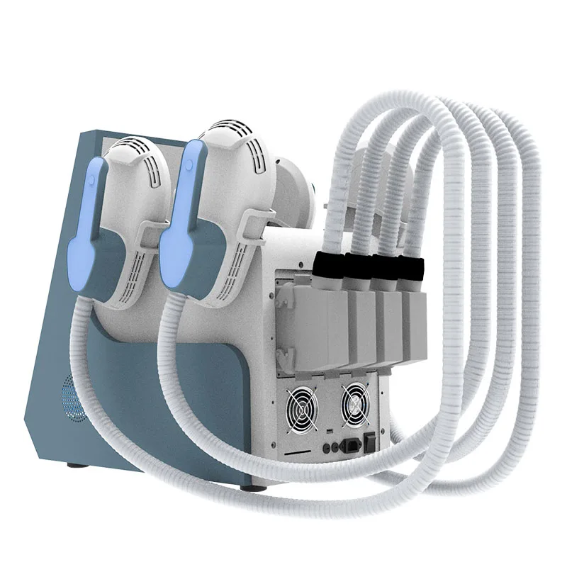 Портативный Электрический тренажер для похудения с 4 ручками Ems |