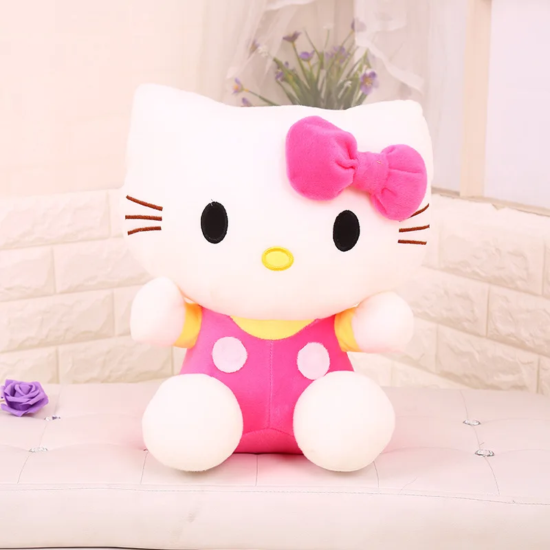 

Sanrio Kt Lovely 20Cm Ragdoll Home Decor Gift Peluche Kawaii Cats Plush Dolls Cute Stuffed Animal Plushie Toy Gifts for Kids