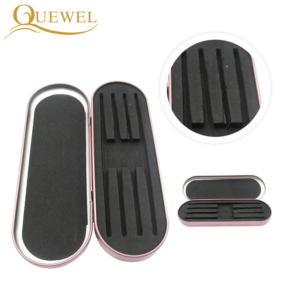 Пинцет чехол для хранения коробка прививка ресниц место изысканный Розовый