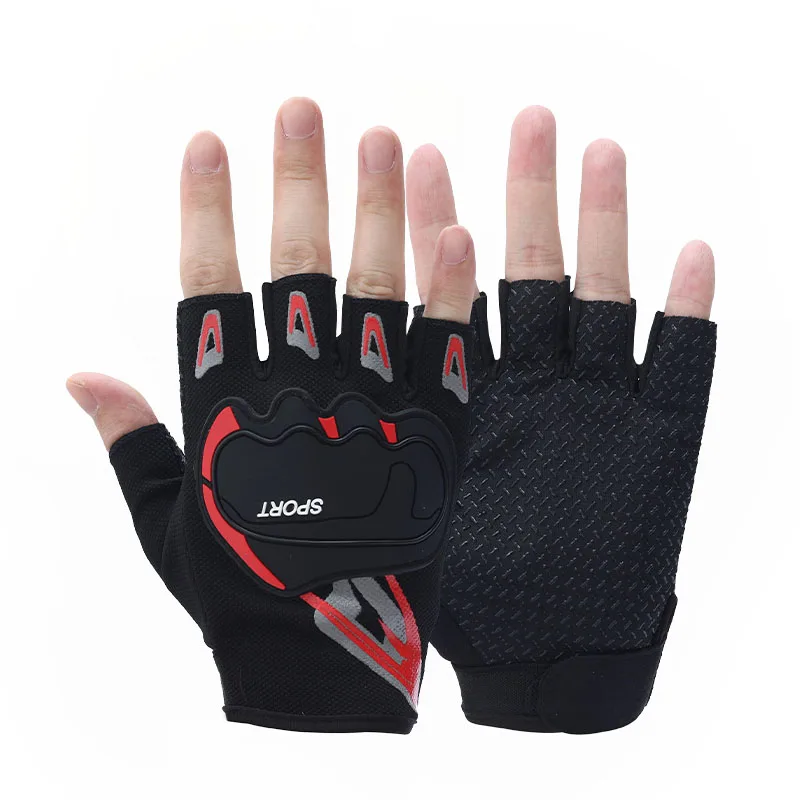 

Summer Unisex Half Finger Motorcycle Gloves Motorcross Racing Protective Offroad Riding Scooter Guantes Motocicleta Moto Glove