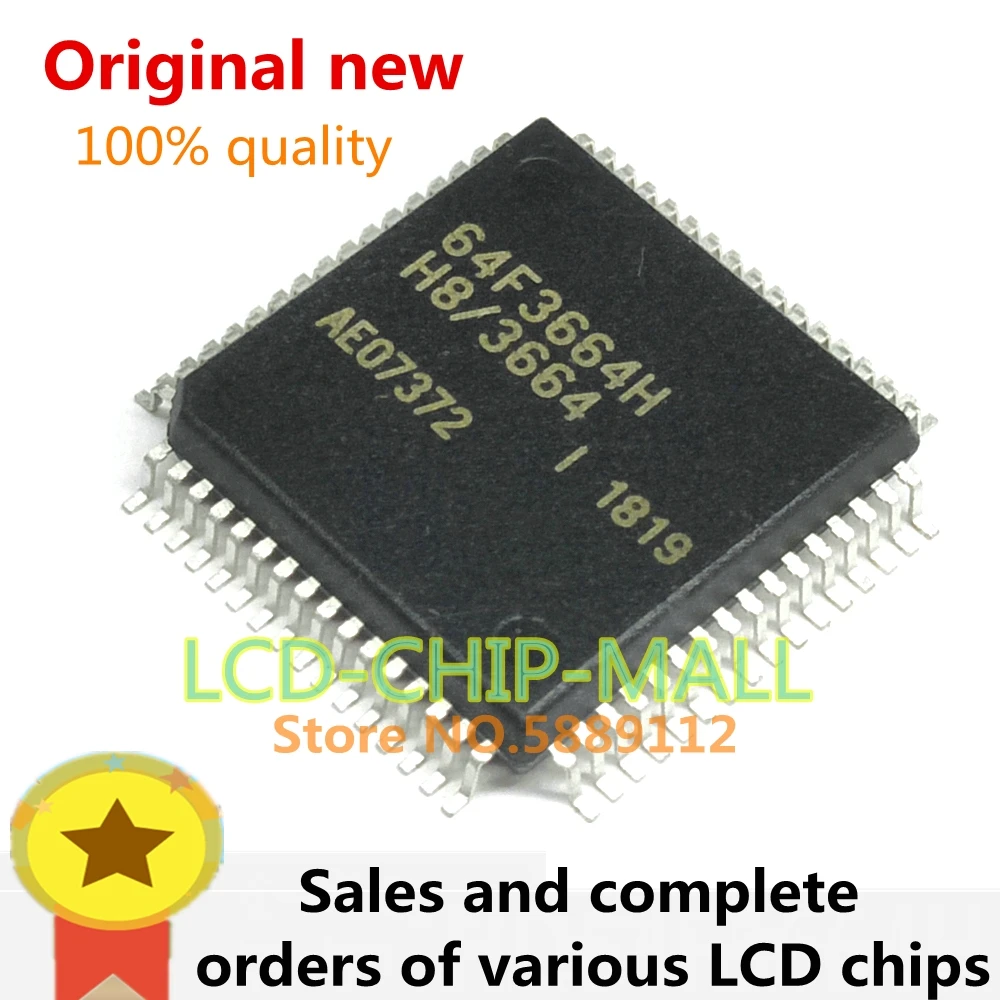 

1PCS HD64F3664H HD64F3664 QFP64 in stock 100%good