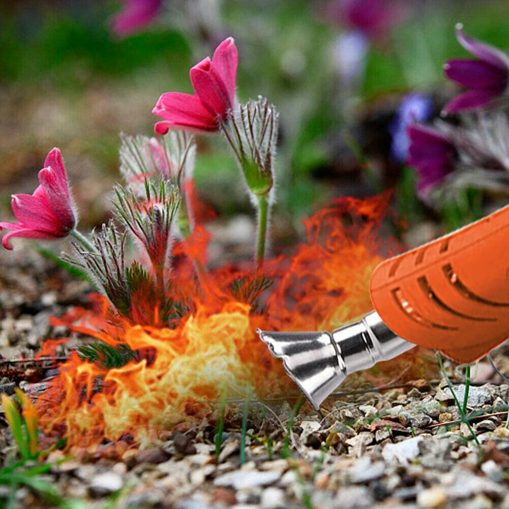 

Weed Burner Space Saving Thermal Trimmer Killer Electric Tools Hot Air Blaster Lawn Adjustable Easy Apply Safe Garden Home