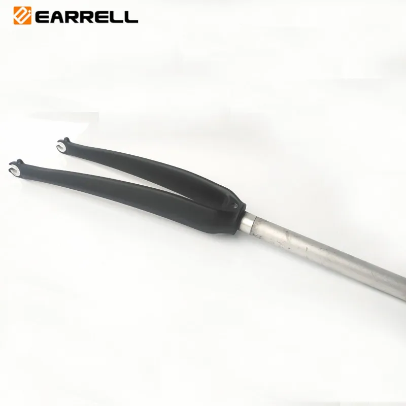 Алюминиевая + углеродная вилка для дорожного велосипеда из углеродного сплава 700C