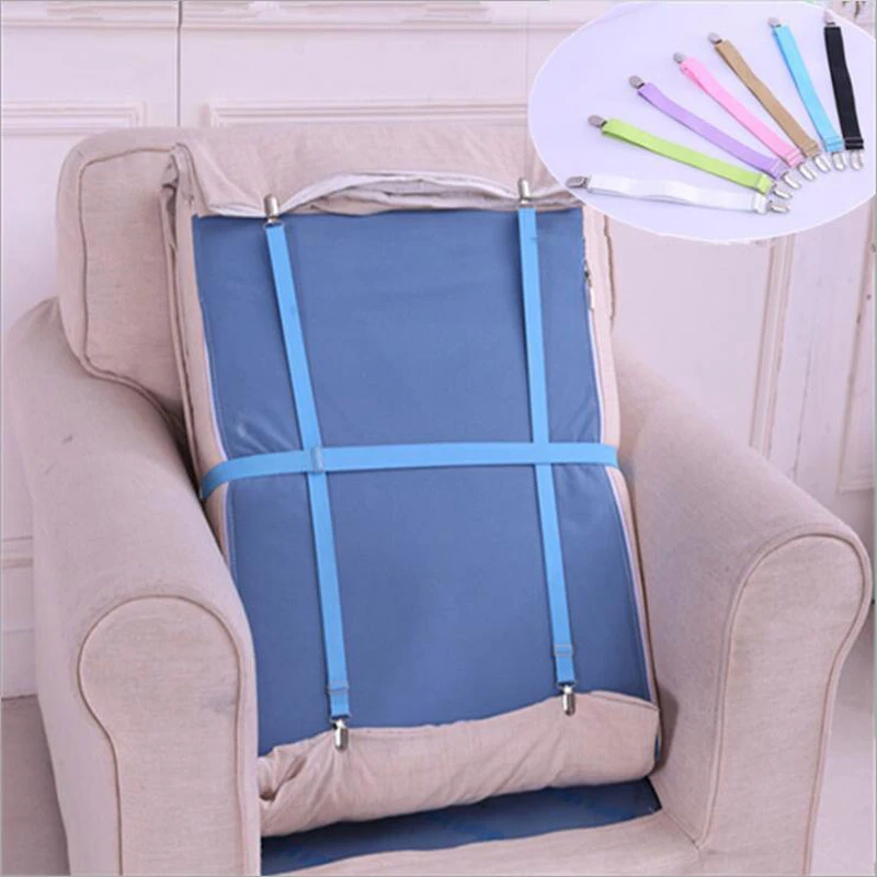 4 Угловые длинные регулируемые эластичные держатели для простыни зажимы матраца