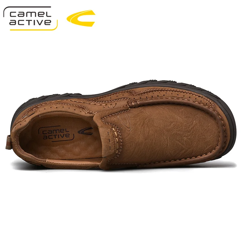 Мужская походная обувь Camel Active водонепроницаемая Нескользящая кожаная дышащая