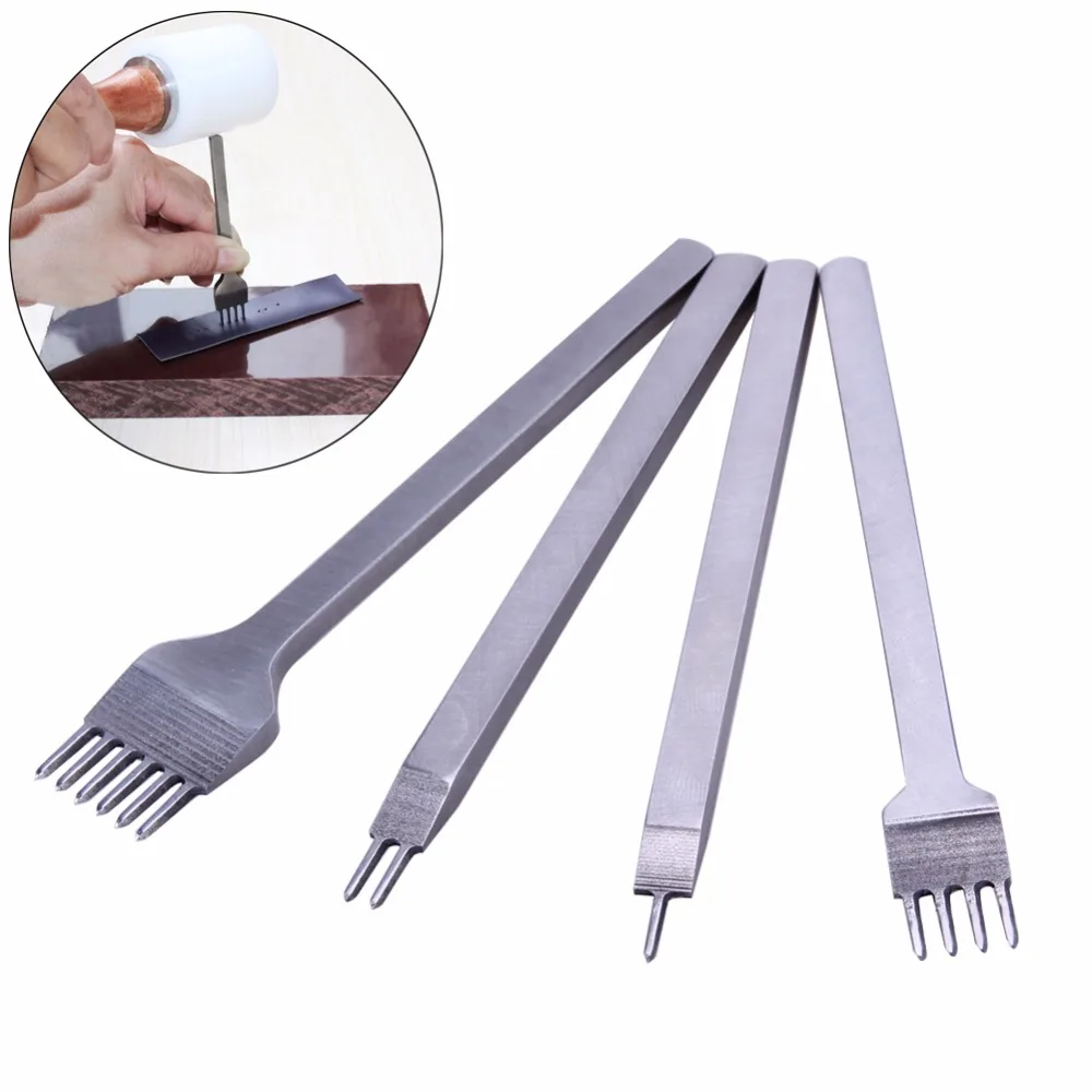 3/4/5/6 мм кожаная сумка бытовых швейных пробивка отверстий для шнуровки сшивания