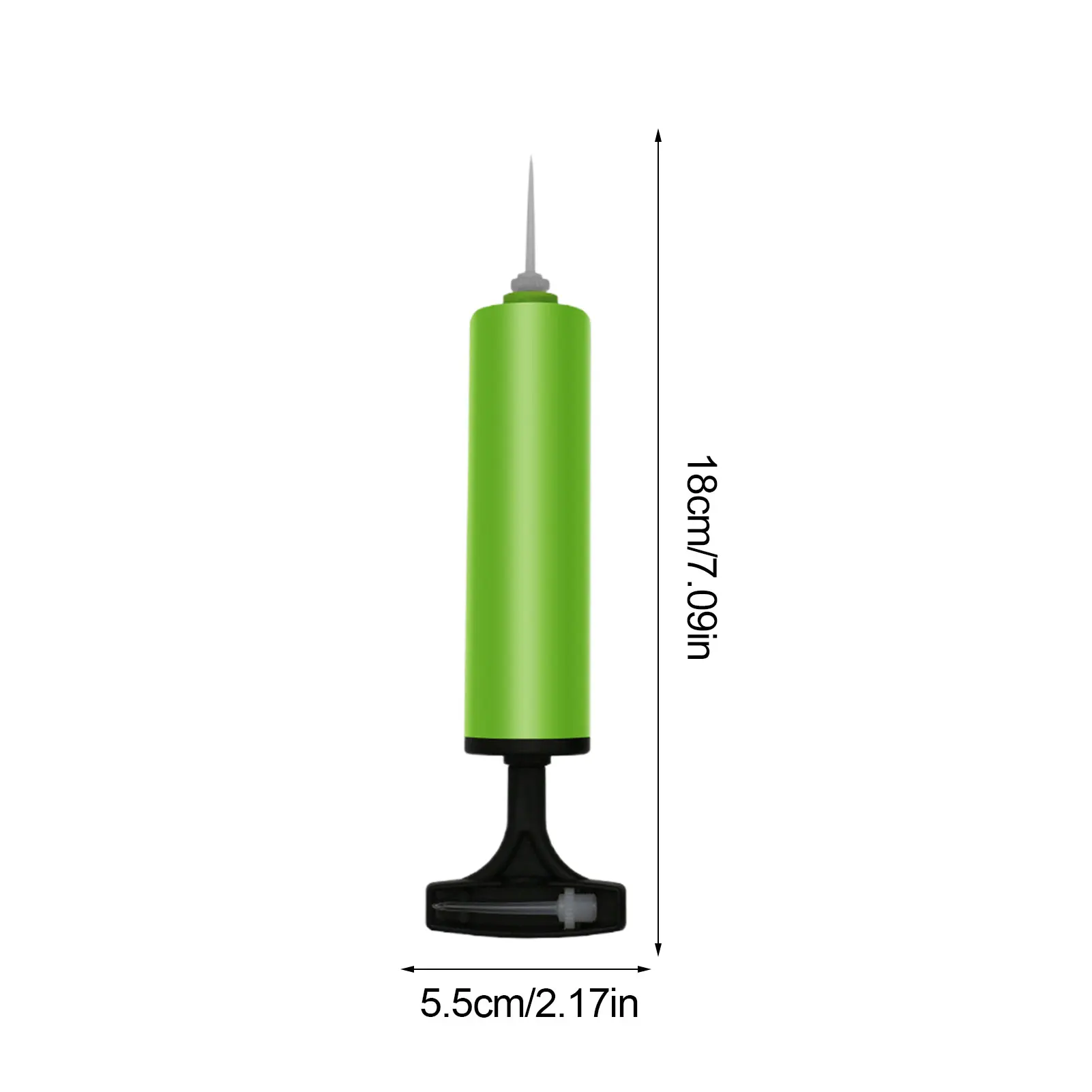 

Portable Football Soccer Air Pump Swimming Ring Beach Ball Inflatable Basketball Pump Fruit Green Inflating Needle Accessories