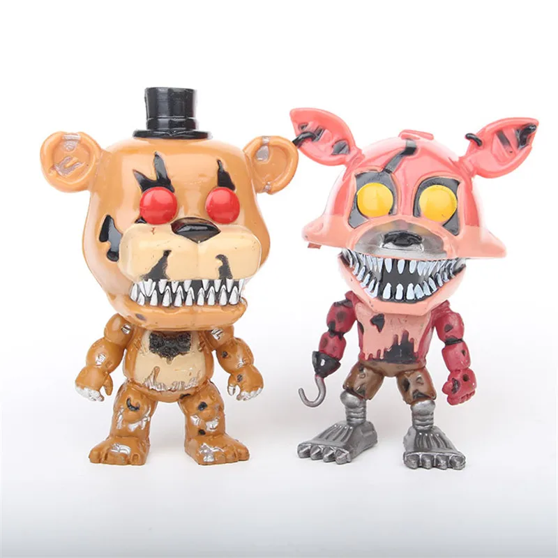 6 шт./компл. Five Nights At Freddy's Minireena кошмар Чика Фредди ПВХ фигурка коллекция моделей