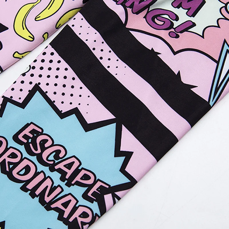 Женский комплект для йоги спортивная одежда сексуальная спортзала граффити