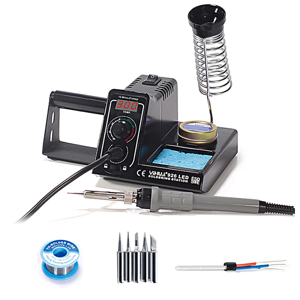 Цифровая паяльная станция 926LED инструменты для контроля температуры стенд сварки