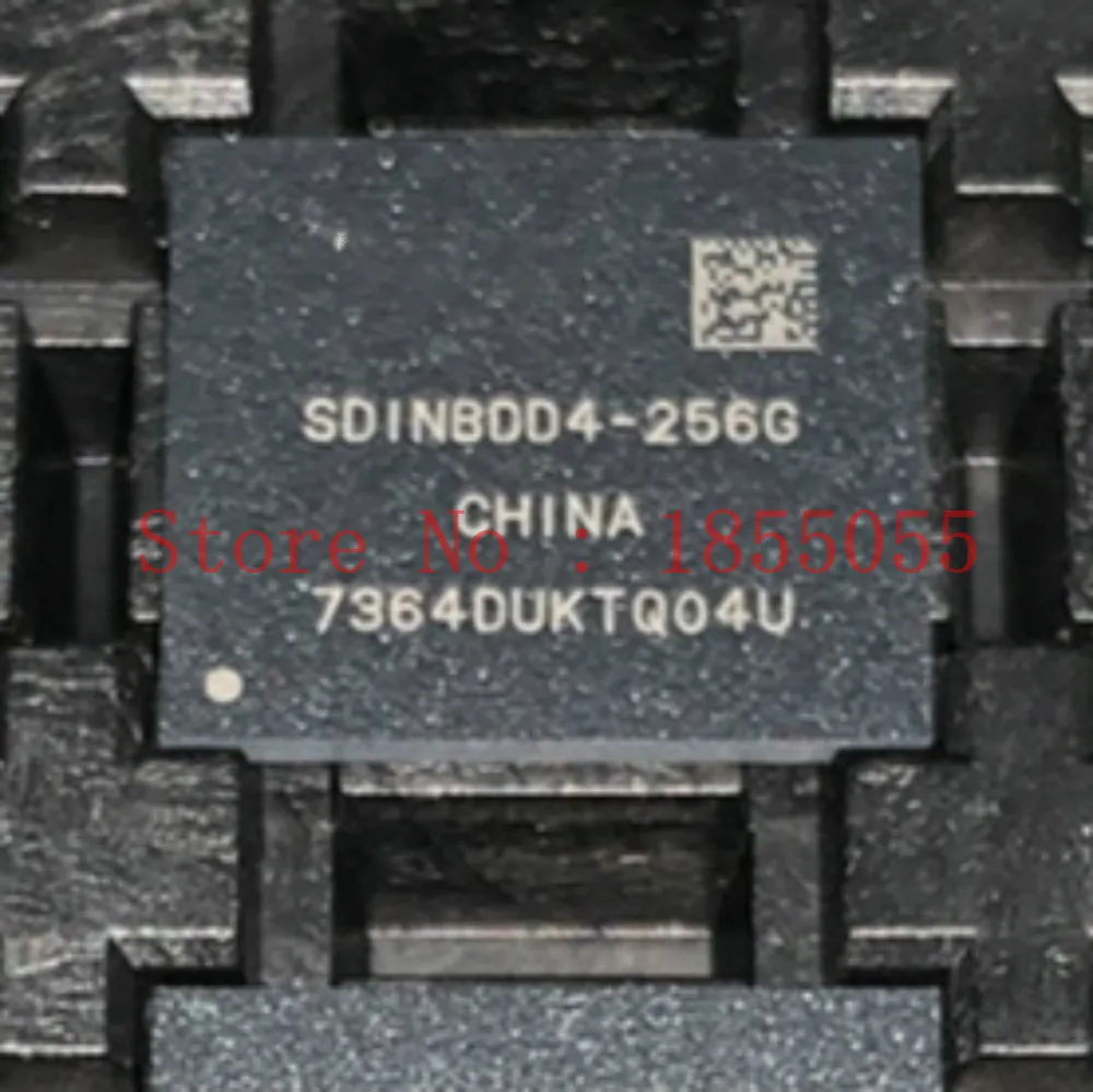 

SDINBDD4-256G BGA153 EMMC 5.1 EMMC 256GB 256G Memory New original and Second-hand Soldered Balls Tested OK