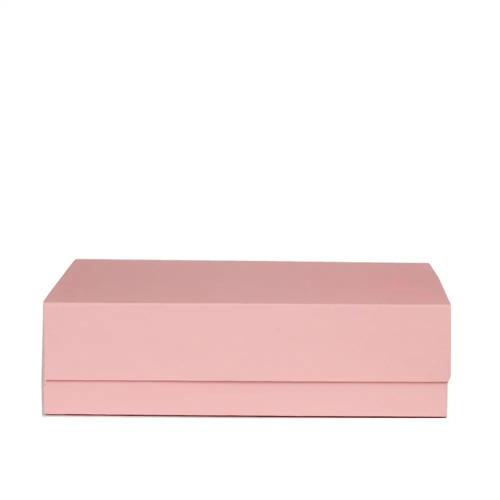 Оптовая продажа 10 шт./лот простая картонная Складная жесткая коробка с магнитной