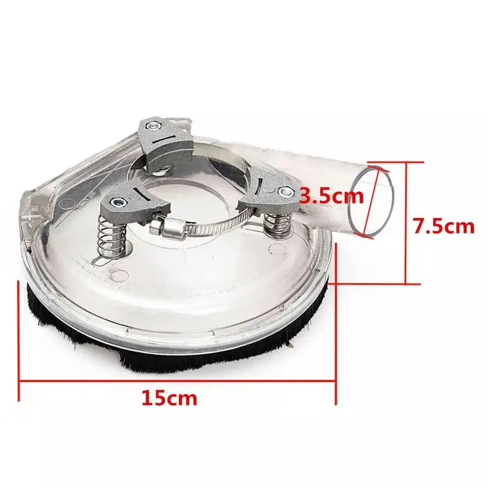 

Dust Shroud Kit Dry Grinding Dust Cover for 4 Inch 5 Inch Angle Grinder Power Tool Accessories