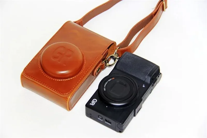 DSLR PU кожаный чехол для камеры Ricoh GRII GRIII GR3 | Электроника
