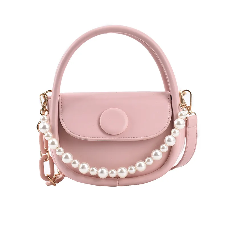 

Designer Products This Year's Popular Bag 2021 New Fashion Portable Shoulder Bag Foreign Style Joker Messenger Bag Pearl Bag