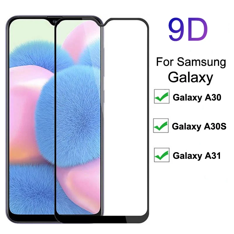 Закаленное стекло для samsung galaxy a30s a31 защита экрана на весь экран a30 a 30 s A31 A30s A30 из