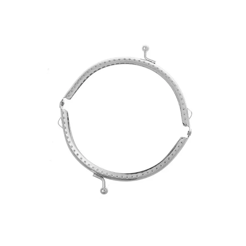 

1PC Coin Bag Purse Metal Frame Kiss Clasp Making Accessories DIY Tool 12.5cm