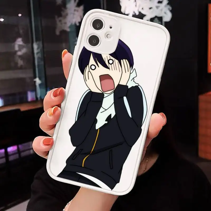 

Noragami yato manga Anime Phone Case Matte Transparent for iPhone 7 8 11 12 s mini pro X XS XR MAX Plus cover funda