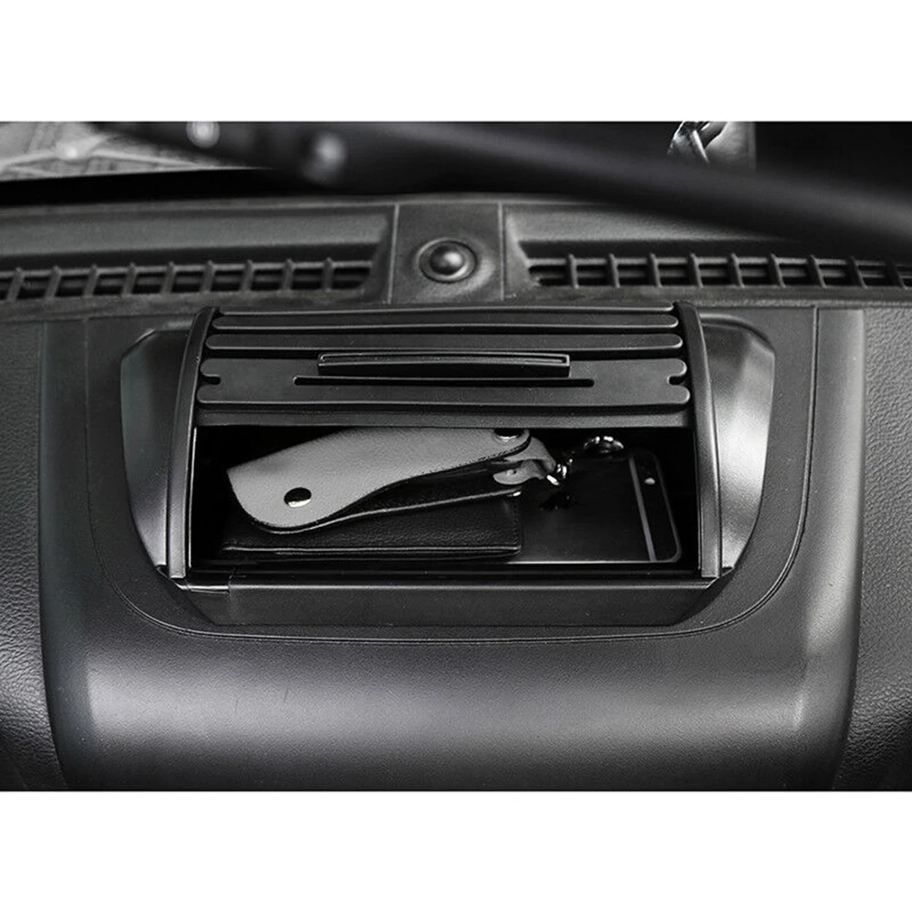 

Dashboard Console Storage Box Holder ABS For Jeep Wrangler Unlimited JK 12-17