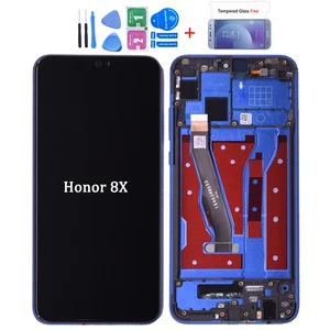 6 5 display for huawei honor 8x lcd display with touch screen digitizer assembly lcd display touch screen for honor 8x free global shipping